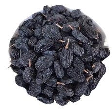 씨플 신강 블랙 씨없는 건포도 500g 중국특산 임산부간식 무세척 큰입자 말린포도, 1개, [꼭지가 달린] 블랙커런트 건포도