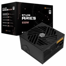맥스엘리트 맥스엘리트(MAXELITE) STARS ARIES 650W 80PLUS스탠다드