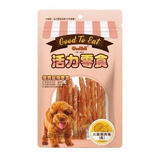 Good To Eat 活力零食 火雞筋八字(小), 60g, 1個, 火雞筋肉捲(長)
