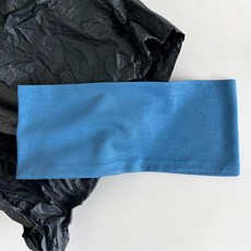 SOMETHING. NEEDS 運動髮帶 吸汗跑步健身瑜伽頭帶, 1個, 靜默藍