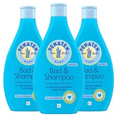 페나텐 배드 앤 샴푸 센서티브, 3개, 400ml