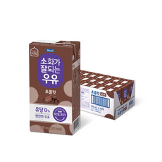 매일유업 소화가잘되는우유 초콜릿 190ml 24팩, 24개