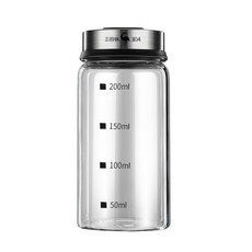 柏林經典灑料瓶200ml 五孔玻璃胡椒罐 密封防潮調味罐 胡椒鹽罐 花椒罐 香料罐 辣椒罐 鹽罐 灑粉罐, 1個, 一個