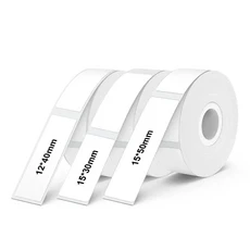 무선 블루투스 라벨 프린터 휴대용 열전 사 Marklife P15 잉크리스 기계 미니 메이커 스티커, 17 3PK Mix03