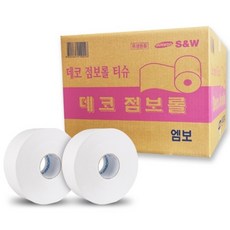 데코 점보롤 화장지 2겹 200m 16롤, 1개입, 16개