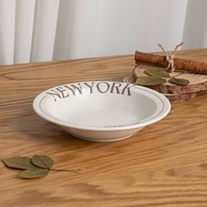 시라쿠스 일본 제작 레터링 미니 볼 쿠프 찬기 종지, 브라운, 1개