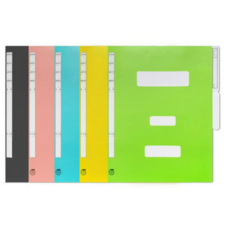 문화산업 F494-7 A4 PP 플라스틱 정부화일 정보문서화일 시험지화일 10개, B.문화화일 청색(30개입)