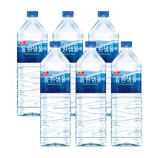 동원샘물 2L x 6개/대용량 생수 물 가정용 먹는샘물 eun098rD