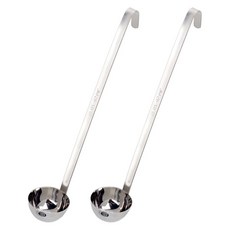 SHINGMEI 스텐 국자 그램수저 소스국자 230ML, 304스텐, 2개