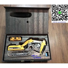 遙控23通 全金屬 1/14 隱藏式螺桿 挖土機 模型 1:14 比例, 1個, 原廠公司貨