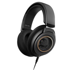 필립스 9000시리즈 스페이셔스 사운드 오버-이어 유선 헤드폰 SHP9600, 블랙