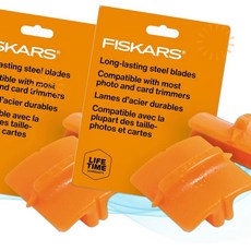 Fiskars 컷팅날 피스카스 트리머 교체용 칼날 정밀 연마 스틸 2개 AG