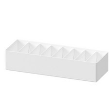 LAVIDA 充電線收納盒 可拆卸 數據線/小物整理盒, 白色, 1個