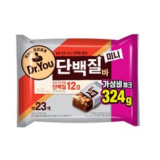 닥터유 한입쏙 단백질바, 324g, 1개