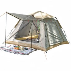 秒開自動露營帳篷 (戶外多人/家庭適用), 詳見包裝