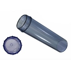 KT 環保式透明空罐/填充罐 (可填充各式過濾材料) - 淨水濾材DIY首選, 1個