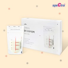 [공식판매처]스펙트라 클린 모유저장팩, 1개, 30개입, 클린 모유저장팩 100ml