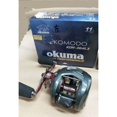 Okuma 科莫多 擬餌拋投捲線器 KDR-364LX 11培林, KDR-364LX 左手