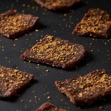 괴산미향 천연 재료로 만든 [토핑육포] 마늘토핑, 1개, 50g