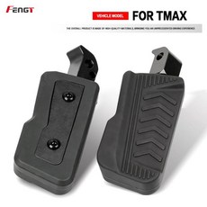 오토바이 논슬립 뒷좌석 발판 리어 풋페그 페달, 4. Black, 기본