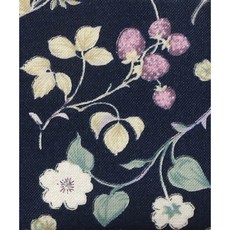 퀼트스타 컨트리플로랄 원단 면 믹스베리 일본 수입 패브릭 퀼트 퀼팅 천 아플리케 바느질 30384, 1개, 네이비