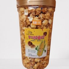 土庫農會 手工脆皮爆米花 焦糖口味, 300g, 1個