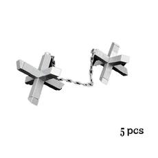 MOC DIY WW2 군사 기지 철조망 울타리 메쉬 격리 그물 도시 SWAT 빌딩 블록 모델 벽돌 세트, 16 roadblock 5 set A