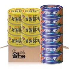 동원 참치 90g 기획세트(살코기참치 +마일드참치 ), 1.08kg