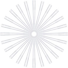 FORE Es Scientific 200ul 피펫 팁 1000개 범용 비발열성 DNAseRNAse 프리 오토클레이브, 1ml, 500