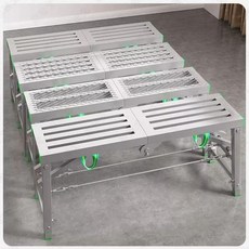 우마 일자 도배용 비계 도배용우마 사다리 이동식, 1개, 80x30 고정형 단일 지지대