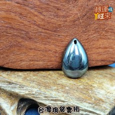 鈦赫茲 吊墜 溶冰 鈦赫之 能量石 Terahertz, 1個, 圓/厚4-5mm*25mm/17g附線繩