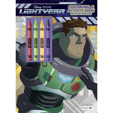 [5] Disney Pixar Lightyear 48 Page Coloring and Activity Book with 4 Crayons 53440 [paperback]