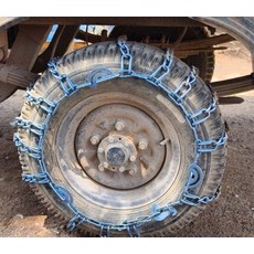 트랙터 두꺼운 체인 미끄럼방지 농업용 눈길용, 1개, 500-12 단품