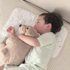 마롤로뜨 아기 베개 듀라론 씬필로우 냉감 베개 유아 신생아 여름 쿨베개, 크리미드림