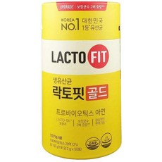 종근당건강 락토핏 생유산균 골드 프로바이오틱스, 100g, 1박스
