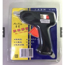 豪菱 熱熔膠槍, 1個, HL-6673 小熱融膠槍
