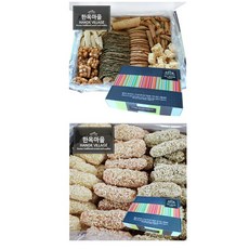 완전 알뜰한과 2번세트 전병+유과 선물 보자기포장, 없음, 1.95kg, 1세트