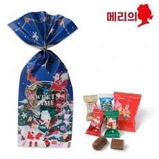 일본에서 수입된 메리의 2025년 블라인드 선물 박스 캘린더 초콜릿 선물 상자 및 카, 1개, G. 블루 핸드백 41g