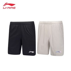 리닝 아울렛 AAPU129 남여공용 반바지 2컬러 배드민턴의류 탁구 테니스 스포츠의류