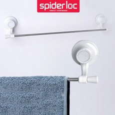스파이더락 강력흡착판 스테인레스 스텐 수건걸이r1d65QaD