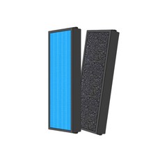 Blueair Sense 體感操控 超靜音 空氣清淨機 適用於 Sense 系列 有效過濾 PM2.5 及異味, 1套, 抗敏級 HEPA+蜂巢碳 Smokestop 版本(兩片)