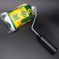 수성로라 6인치 15cm 로라붓 페인트로라 페인트롤러 신나 복실이 털강아지 수성페인트 로라 롤러 수성붓 로라붓 수성롤러 바니쉬 사비 코팅제 방수 방청 코팅 붓로라 도장 도색, 1개