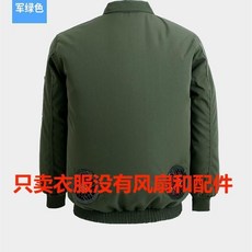 夏季速幹工作服單衣 空調服 勞保服 男女, 1個, 軍綠兩孔 衹是衣服 ,180建議145-160斤