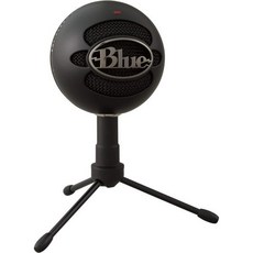 콘덴서마이크 먹방 asmr USB 블루 스노우볼 iCE 콘덴서 마이크 카디오이드 블랙 갱신, Microphone only_Blue/Black, 파랑/검정