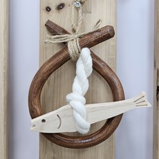 소코뚜레 액막이명태 인테리어 개업 선물, 코뚜레 + 행운북어