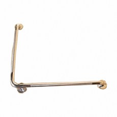 【海夫健康生活館】企翔 L型 90度 安全扶手 不銹鋼安全扶手 (CS-803) 附壁虎 台灣製, 1個