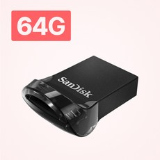 샌디스크 울트라 핏 USB 3.1 플래시 드라이브 SDCZ430, 64GB, 1개