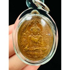 泰國佛牌 諾那上師 普淨大師 佛曆2470-2483 共同加持製作 藏式觀音, 1個