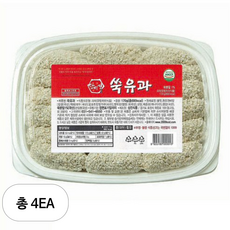 담미정 한과 쑥유과, 170g, 4개