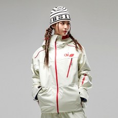 2425 오비오 남녀공용 보드복 오닉스 3레이어 자켓 OVYO ONYX 3LAYER JKT WHISPER WHITE
